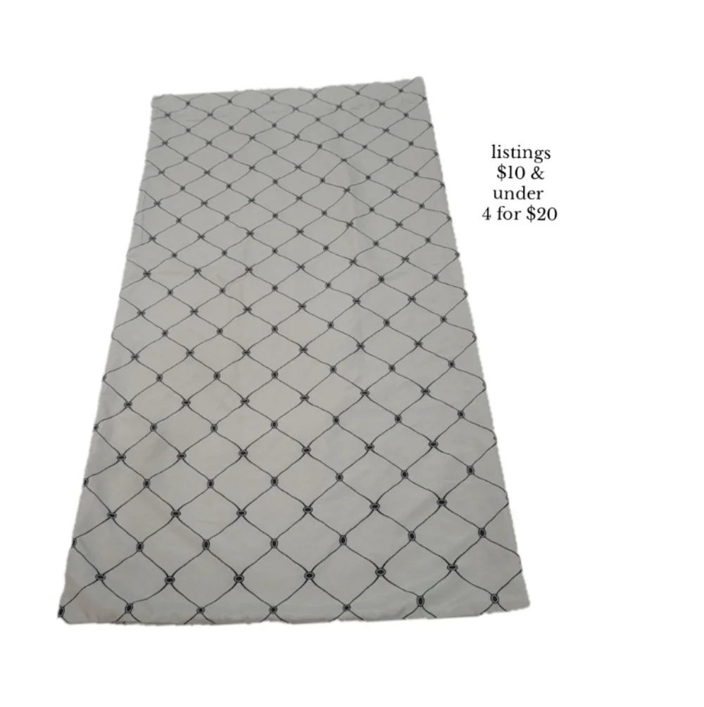 Pillowcase Gray Geometric Patterned Diamond Bedding Pillow Cover Case